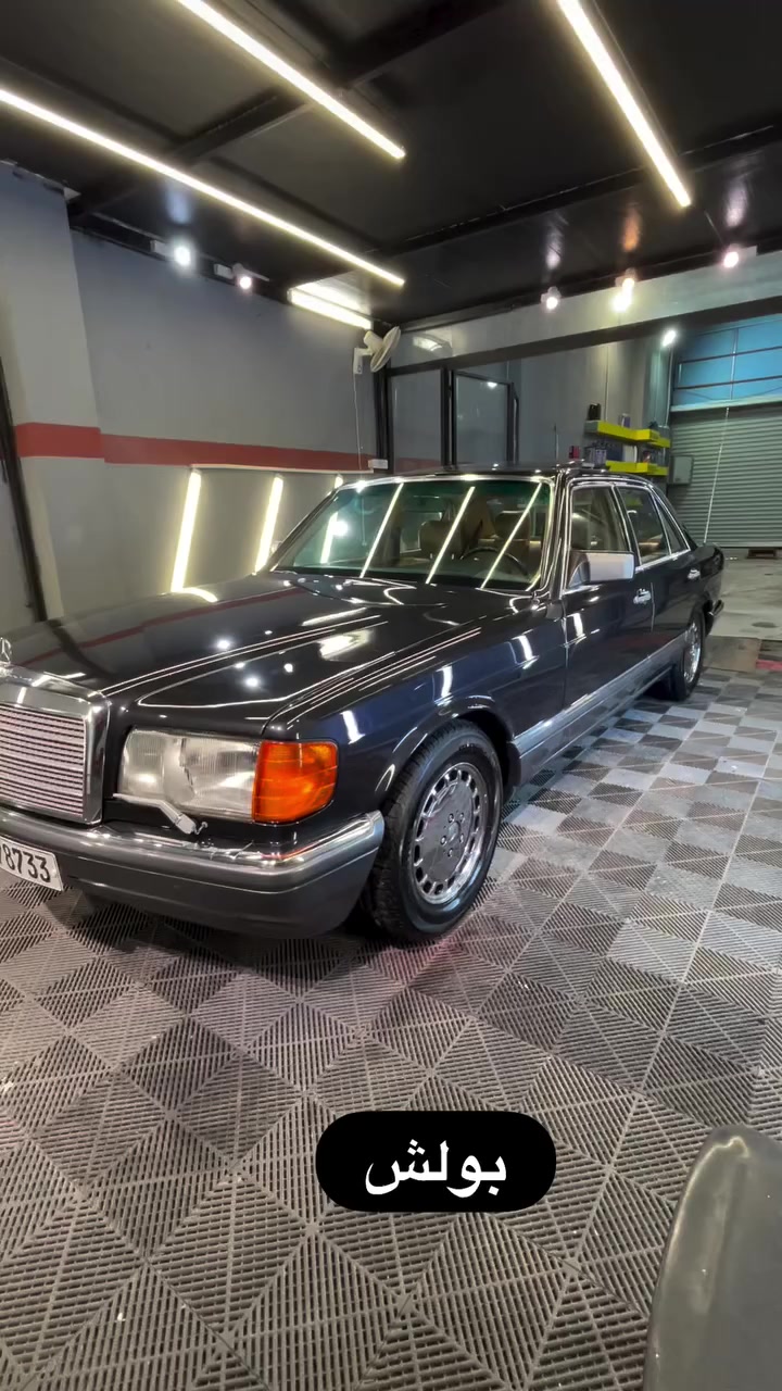 صبغ + بولش 🖤 مرسيدس رئاسي *********** #عامر_جاگوار_للعناية_بالسيارات
