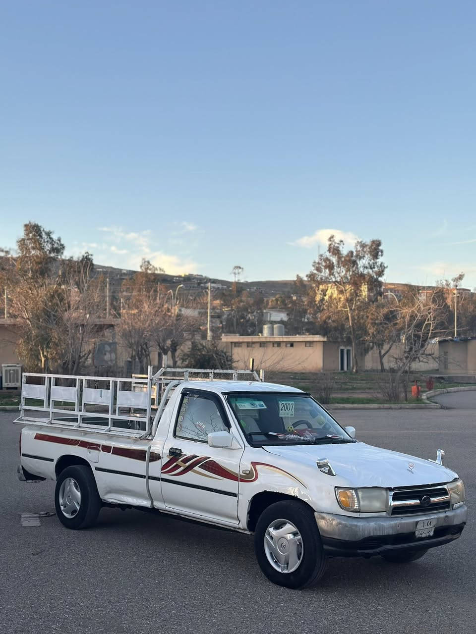 ماشەڵا لە ماڵی هەموولایەک
پیکاب ئەدمیڕاڵ٢٠٠٧
ناو سوور 
تاک ٥قولاب 
بیلاد کابرێتە
گێڕ مەکینە ئەکسل بەشەرت 
مەنەفێست ئەسلی
شانسی دەعمو لێدرا بەشەرت
کارەبایتی گشت گیانی مەزبوتە
کامل مەسرەف کراوە جامەکانی نەشکاون سعریشی ٢٣$قوفل قوفل
خوار بازار و مەعرەز و دەستی دوو
شوێنم کۆیە 
گۆڕینەوەو قەردوو قست تەلەفۆنی بۆ مەکە
بۆ پەیوەندی کردن ***********
