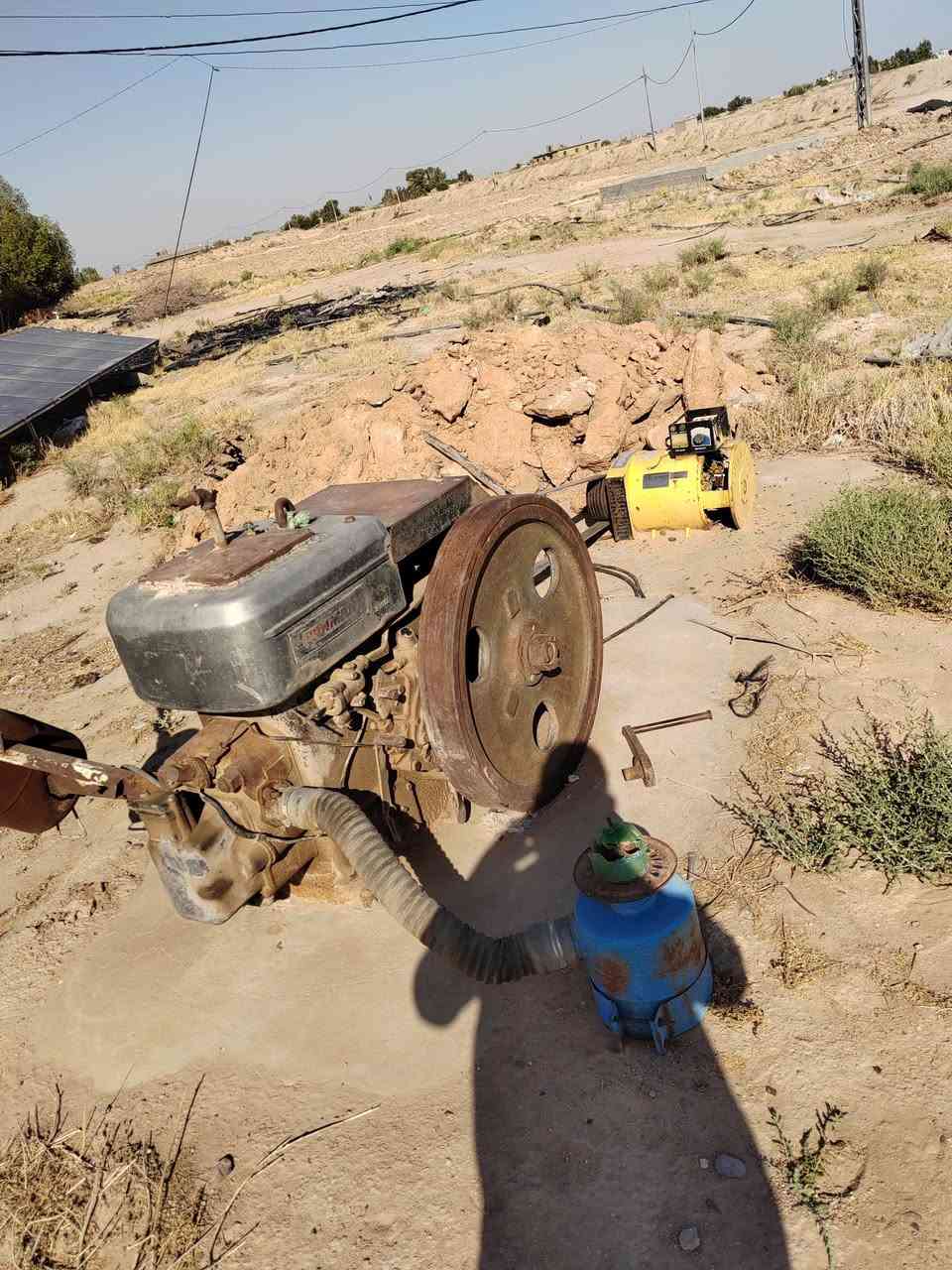 مكينه ينمر ٢٢ حصان مع ملف ٢٤ كيفي للبيع ***********
