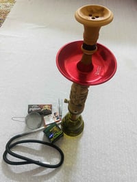 نركيله للبيع جديده مستخدمة تعميرة  واحده فقط مع غراضها كامل سعر ٢٥ ألف...