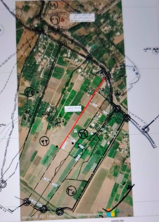 ٣٢ دونم طابو سند مستقل باسمنا
جنس العقار / ٣٢ دونم طابو زراعي سند ٢٥  قرب تبليط والمحلات مخدوم بالكامل  يقع بغداد ناحية الرشيد ودقائق عن الطابقين والدورة جاهز لمشروع تجاري او صناعي او سكني  مع مرتسم قانوني لابعاد الدوانم
مع دار صغير      تباع مفرد او كامل 

التحويل / طابو التسجيل العقاري في بغداد المحمودية  

***********

***********
