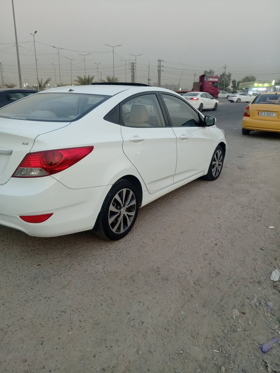 سيارة اكسنت للبيع موديل 14السيارة رقم انكليزي بسمي رقم نجف السعر 95وبيه مجال الأستفسار عل رقم ***********
