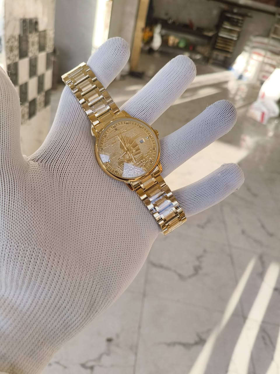 ساعه من ماركة  Louie Juelen اوتماتيك قطعه مال امزون
مكينه ياباني 21 جوهرة ضهر كشف

طلاء ذهب بل كامل 

وزن ثقيل فول كوالتي قطعه شبه قشطه 

قفل فراشه 

نازله مزاد يبلش من 35 وشكد متوصل بل عافيه


**إذا كنت صاحب هذا الإعلان وتريد حذفه لأي سبب، رجاءا أرسل رسالة إلى الدعم الفني**