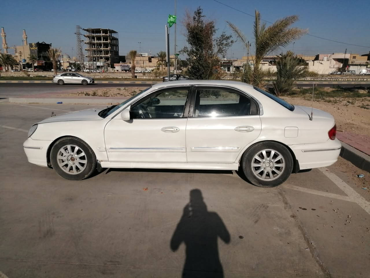 سوناتا وفود 2005 
صبغ عام للجمالية
رقم ( بابل ) انگليزي 
محرك 2000 ( مبدل مال حاوية شرط النظافة لاتنقيص ولا تبخير ) 
گير أوتوماتيك 4 نمر ( لاصفنة بالبگ ولا تأخير بالنمر ) 
تبريد شغال ثلج 
كهربائيات شغالة ( من السكنات الى گلوب الرقم ) 
غرفة نظيفة جداً دوشمة درجة اولى + ارضية جلد 
تخم تاير نظيف 
شاشة 
سيارة جاهزة برغي ماتصرف عليها
بإسمي تحويل ثاني يوم 
السعر / 65 ( بيها مجال قليل للشراي ) 
مكان السيارة الديوانية / قضاء الشامية 
للتواصل / ***********
