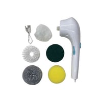 ✨🧼 فرشاة التنظيف الكهربائية 5 في 1 ⚡🌀 تنظيف أسرع وأسهل بكل سهولة!  ⭐ 5...