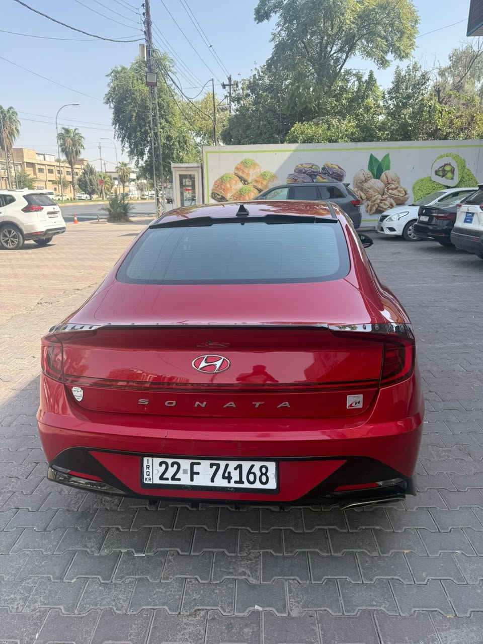 السلام عليكم سوناتا 20 وارد امريكي بدون صبغ فول ماعدا الفتحه بلقماره حادثها باب عكس السايق مبدل بلادي رقم اربيل بسمي مكانها بغداد للاتصال ***********
