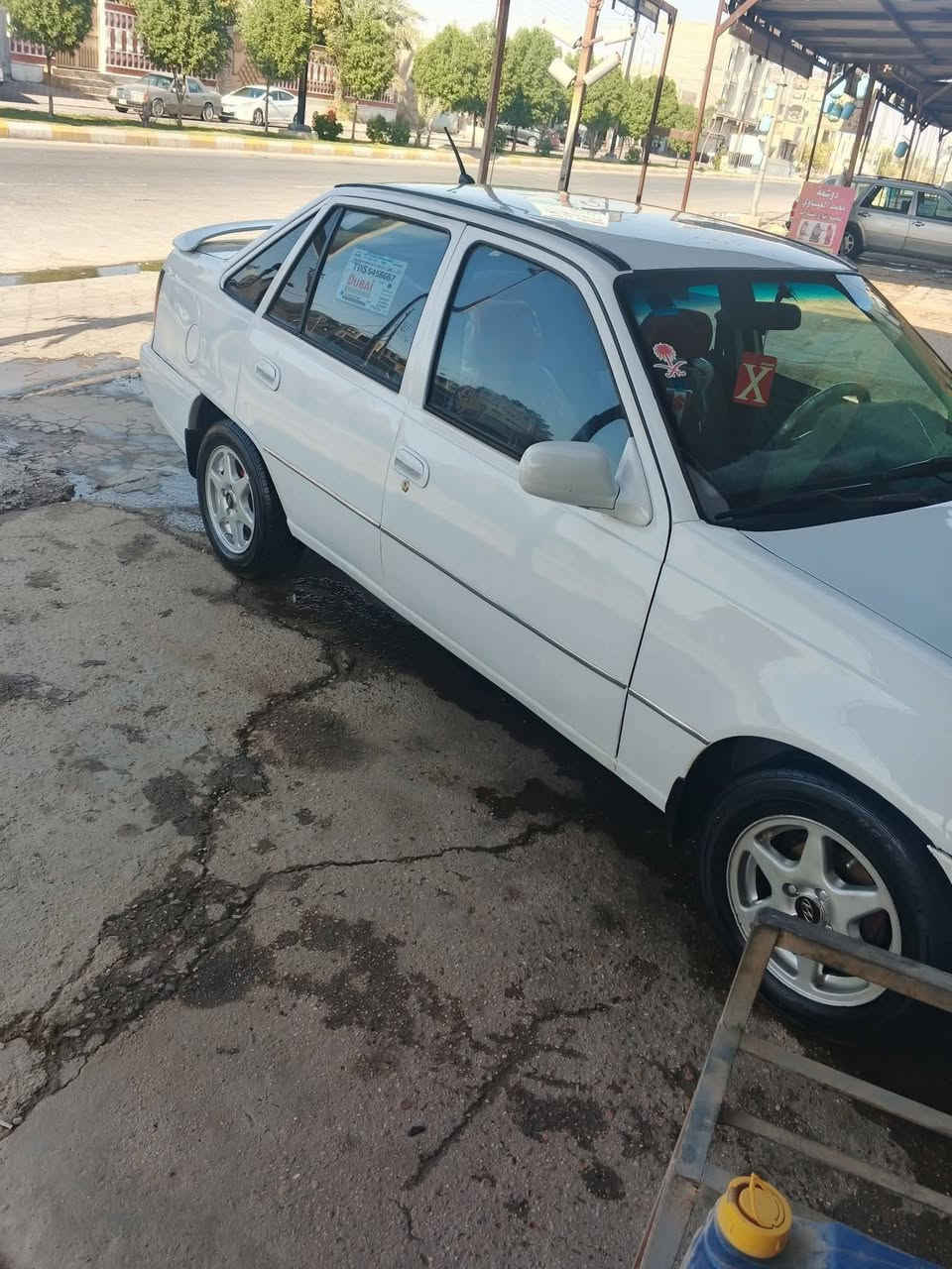 دايو سلو للبيع موديل ٩٦سياره جديده رقم انبار بسمي مصبوغه احزام منضومه زنون شادلها كير محرك خير من الله السعر ٣٠العنوان اليوسفيه ناحية الرشيد ***********
