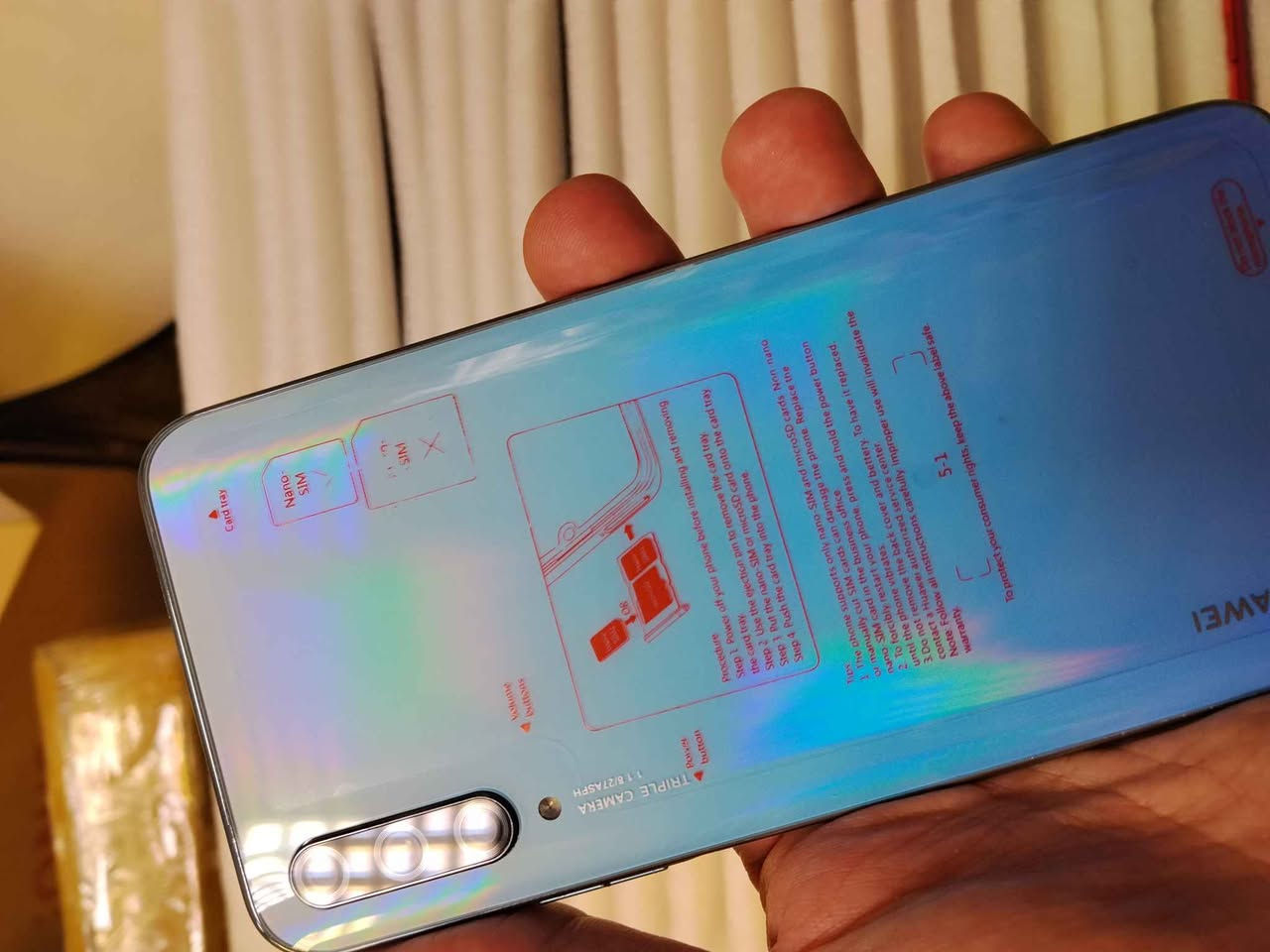 🟢هواوي Y9s
🔴سعر الجهاز: 100 الف
🟢يدعم خدمات گوگل 
🟢الملحقات (كارتون + شاحنة + سماعة + حافظة)
🟢التخزين / الرام: 128 جيجا مع 6 جيجا رام
🟢 المعالج: ثماني النواة Hisilicon Kirin 710F تكنولوجيا 12 نانو
🟢 الكاميرا: خلفية ثلاثية 48+8+2 م.ب. / امامية منبثقة 16 م.ب
🟢 الشاشة: 6.59 بوصة بدقة FHD+ بدون اي نوتش
🟢نظام التشغيل: اندرويد 9.0
🟢البطارية: 4000 مللي أمبير
🟢متوفر جملة -مفرد
🚗 توصيل جميع محافظات العراق
🔴للحجز مراسلة الصفحة ارسال العنوان ورقم الهاتف
📞*********** بغداد, العراق
