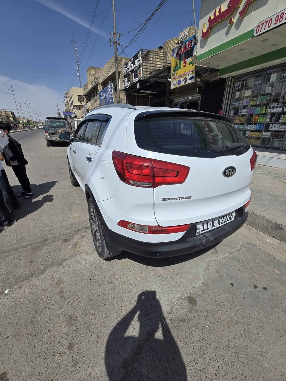 السلام عليكم  كيه سبورتج خليجيه  ٢٠١٦ مكفول كفاله عامه محرك جي دي اي موصفاته معروفه نص فول 
مكان بغداد مدينة الصدر 
السعر 158 والشراي يصل بيه مجال
للاستفسار ***********
