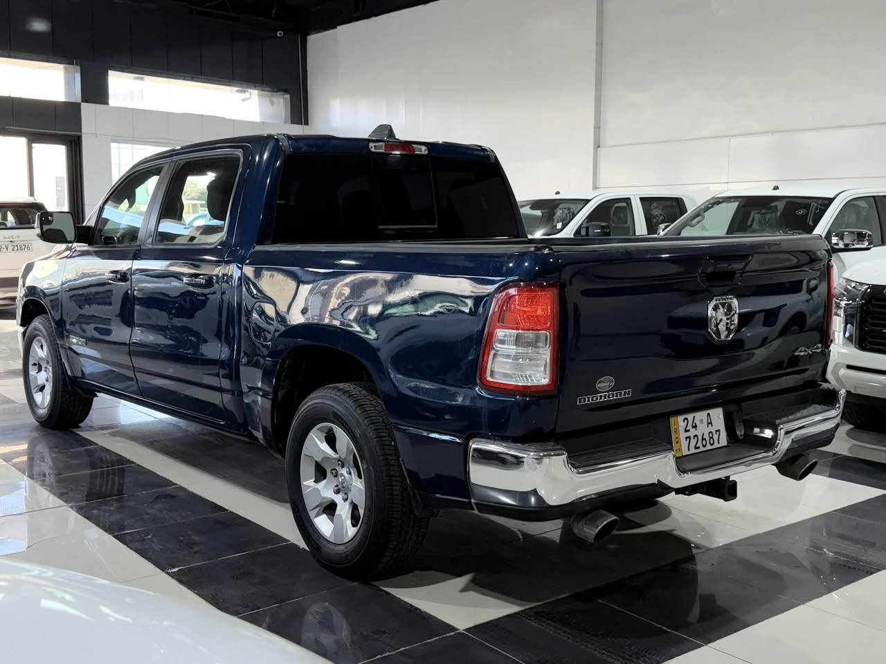Dodge Ram 

باب طويل بودي قصير المرغوب 
 
فور ويل 

8 سلندر 5،7

مواصفات : Big Horn 

الموديل : 2021 

عداد المسافة : 72 الف ميل 

سيارة مرقمة جاهزة فحص و هزة جديد تحويل نفس يوم 

صور الحادث كما موضح في الصور 

رقم الشاصي : 1C6SRFFT0MN633956

العنوان : اربيل . شارع 100  

للتواصل واستفسار : 

***********
