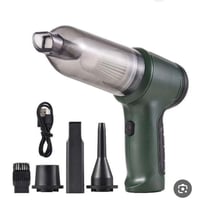 مكنسة محمولة • بطارية قابلة للشحن • قوة شفط عالية