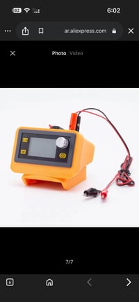 هذا الجهاز هو منظم جهد مستمر (DC Buck Boost Regulator) محمول يعمل ببطا...