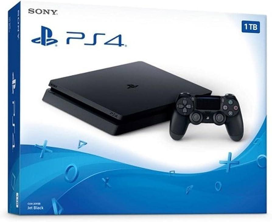 Ps4 slim
مهكر نظام 9 
1 تيرا مع جويستكين اصليات مو تجاريات للاستفسار المراسلة واتساب لطفاً ***********
