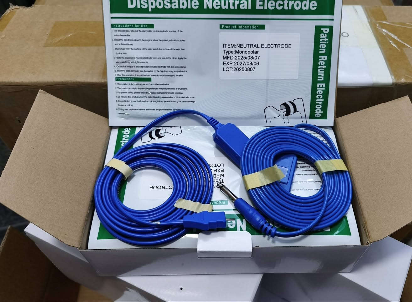 يتوفر   
Disposable &  Reusable Patient Earth Pad
#patient 
#pad
#ايرث باد


**إذا كنت صاحب هذا الإعلان وتريد حذفه لأي سبب، رجاءا أرسل رسالة إلى الدعم الفني**