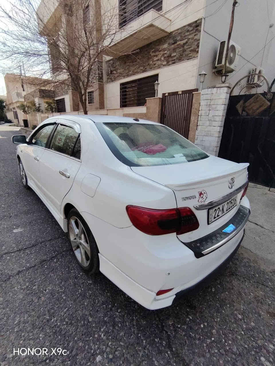 كورولا موديل ٢٠١٢ محرك كبير بيها باب مبدل بلادي نفس الون ودوسة صبغ وبيها مكانين تعدبل بارد السيارة بدون صبغ محرك كير تبريد كلها بشرط رقم هزة سنوية كلشي جديد باسمي شرط وكالة وتحويل مكان السيارة اربيل عنكاوا للاستفسار *********** السعر ١٢٥ وبيها مجال بسيط انا مكلف بالنشر فقط الي يحب يخابر واتس موجود أربيل, العراق
