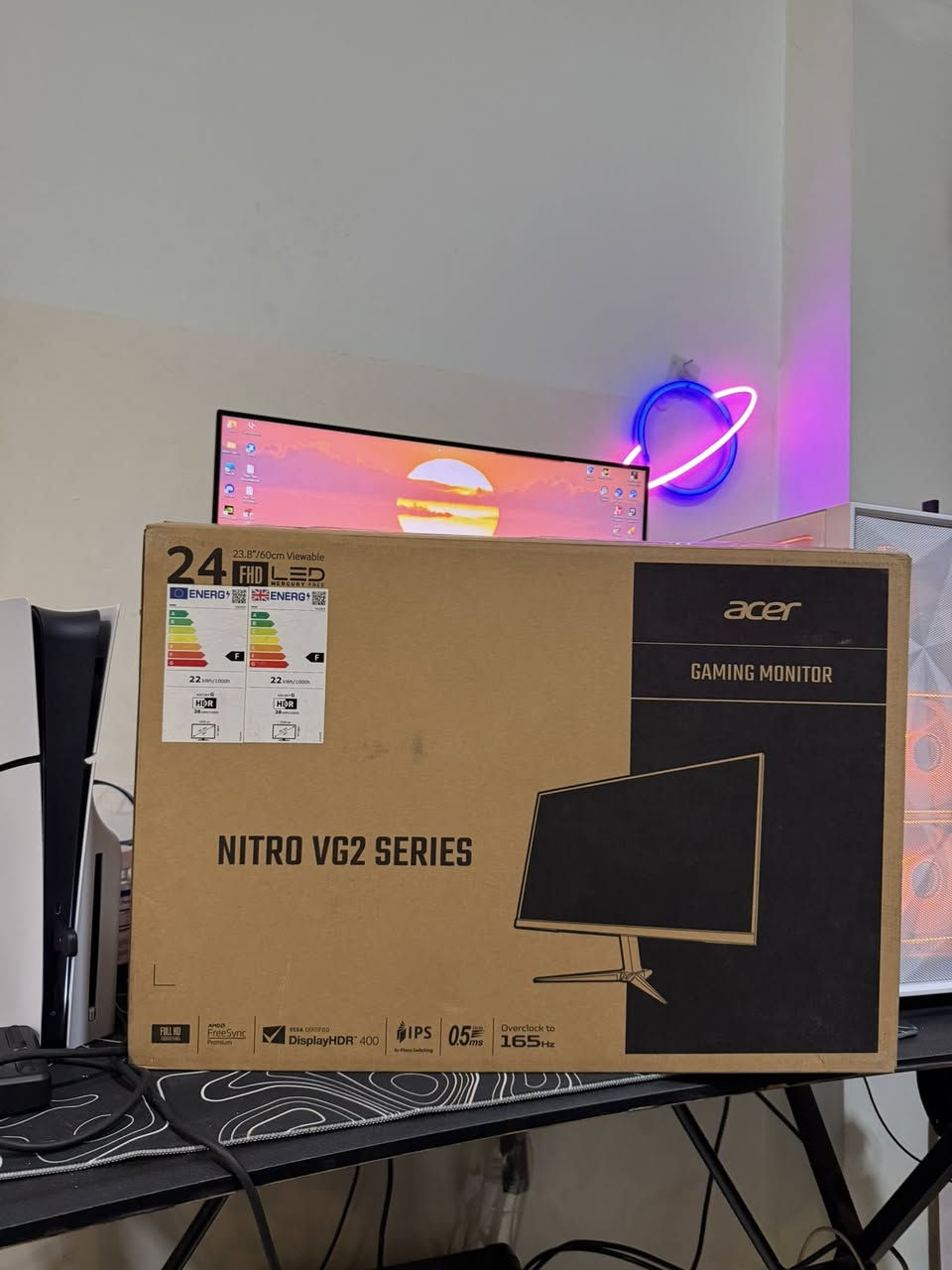 شاشه acer 
FHD
IPS 165hz
0.5ms 
24 inch 
للبيع صراحه ماعرف شكد تجيب قيموه  وان شاء الله خير


**إذا كنت صاحب هذا الإعلان وتريد حذفه لأي سبب، رجاءا أرسل رسالة إلى الدعم الفني**