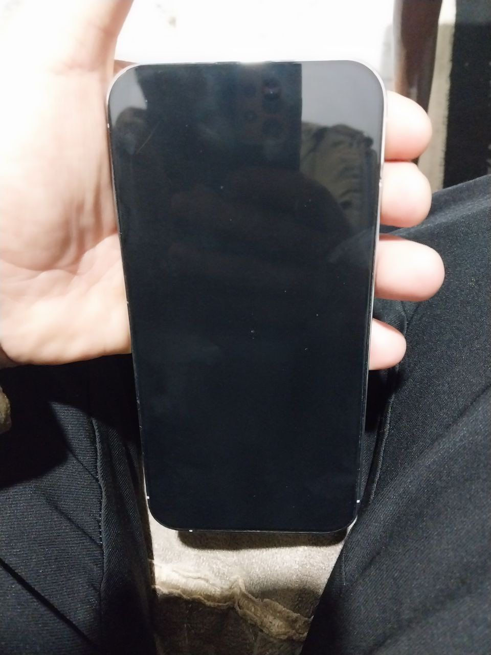 ايفون 14 برو ماكس مستخدم نظيف بطارية 85 ذاكرة 256 جهاز ما مصلح مكاني الزعفرانية *********** السعر 890
