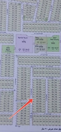 قطعة للبيع في الواحد مساحة 100م رقمها 1779 07519067620 07817481667