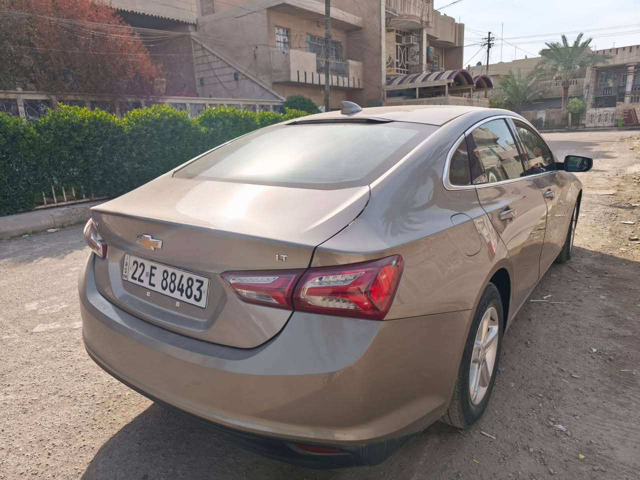 ماليبو موديل ٢٢ 
رقم اربيل 
مكان السيارة /  بغداد 
***********
