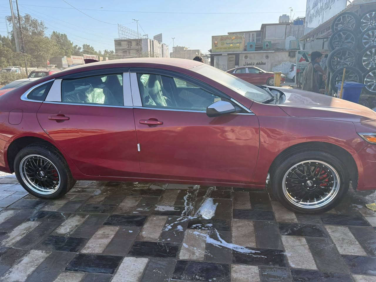 ماليبو موديل 2023
السياره بيها مكانات صبغ 
صور الحادث موجوده 
رقم بغداد أنكليزي 
سعرها 115/ وبيها مجال
تعتبر مصبوغه عام بس مابيه تبديل وبجمه كبس ماشيه ٣٠ الف
مكاني بغداد 
رقمي ***********
