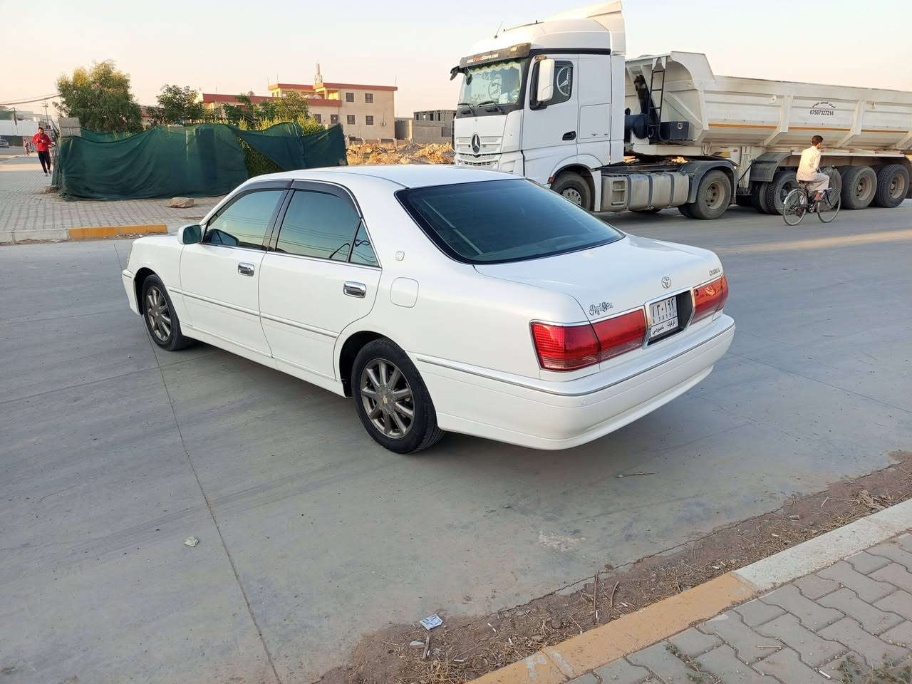 السلام عليكم تيوته ملكه موديل 2003 دكمتين شاصي 71مكينه D4 صغير مكينه وكير بشرط رقم كركوك قرار102معامله كامله هزه جديده باقي بس عل كمرك شرط الوكاله محرك كير صدر تايرات كله بشرط تبريد ثلج 🥶 سياره مكفوله من الضربه والتبديل والصبغ جاهزه من الدعاميه للدعاميه السعر 95
العنون كركوك 
رقم الهاتف ***********
