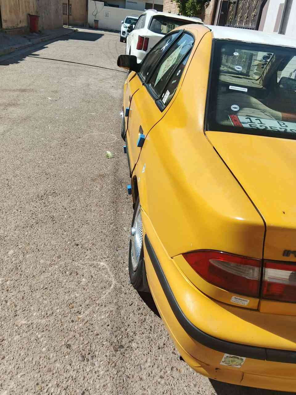 سلام عليكم سمند 11 للبيع ضربتها جاملخ امامي ومبدل تبريد شغال كهربائيات شغاله كير ومحرك مكفولات مكاني بغداد المدائن سعر 28 وبيهة مجال ***********
