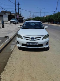 كورلا 2008 محدث 20013 خليجي   السياره بيها جراد بالسياره كامل يرادلها ...