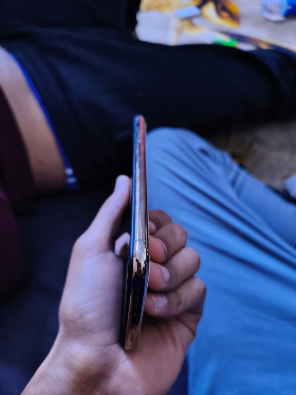 سلام عليكم ايفون 11برو ماكس بي بس فطر صغيرمبدل بس بطاريه بطاريه ١٠٠ ذاكره ٢٥٦كله شغال فيس ايدي بصمه وجه نت تصال تكنيك فول بطاريه خير من من الله البيع أو مراوس حسب قناعه السعر ٣٢٠وبي مجال عنواني بلديات شارع المضيف ***********
