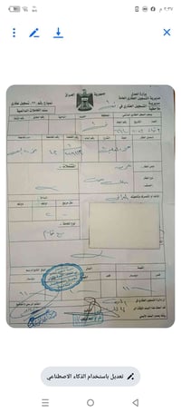 عرصه لبيع حي المعلمين تجاريه على شارع 20حي المعلمين Aسعر30مليون0773333...