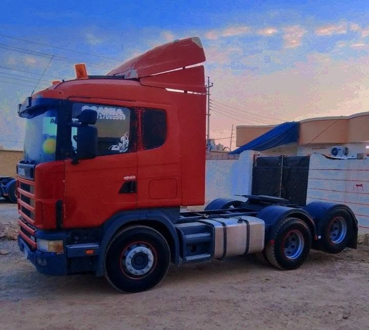 سلام عليكم سكانيا 2001 بم ونوزل حجم 144مثبته صهريج ***********
