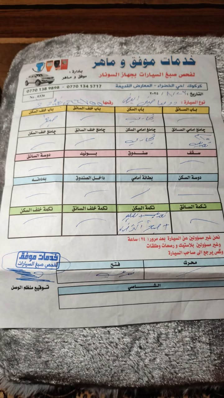 للبيع بـ سعر مناسب جدا  88$بيها مجال
دومي x7. 

موديل 2019 

رقم بغداد حره بشرط التحويل والوكالة مشروع وطني سنويه ساقطه سنه يعني تتحويل ب اي مكان 

سياره معنه الكلام نضيفه بدون اي عيب سورنار مرفق مع الصور السياره جديده مابيها نقص جهازه وبدون اي مصرف تبريد ثلج ويه السويج داخلها ماشاءلله حيل نضيف بجم كبس 

سياره لوك مبيها عيب كير مكينه صدر تايرات دبلات كله شرط مال بيت وجاهزه 

والسعر بلاش 88وبيها مجال لشراي وبل عافيه ع ياخذها 

العنوان كركوك 

***********
