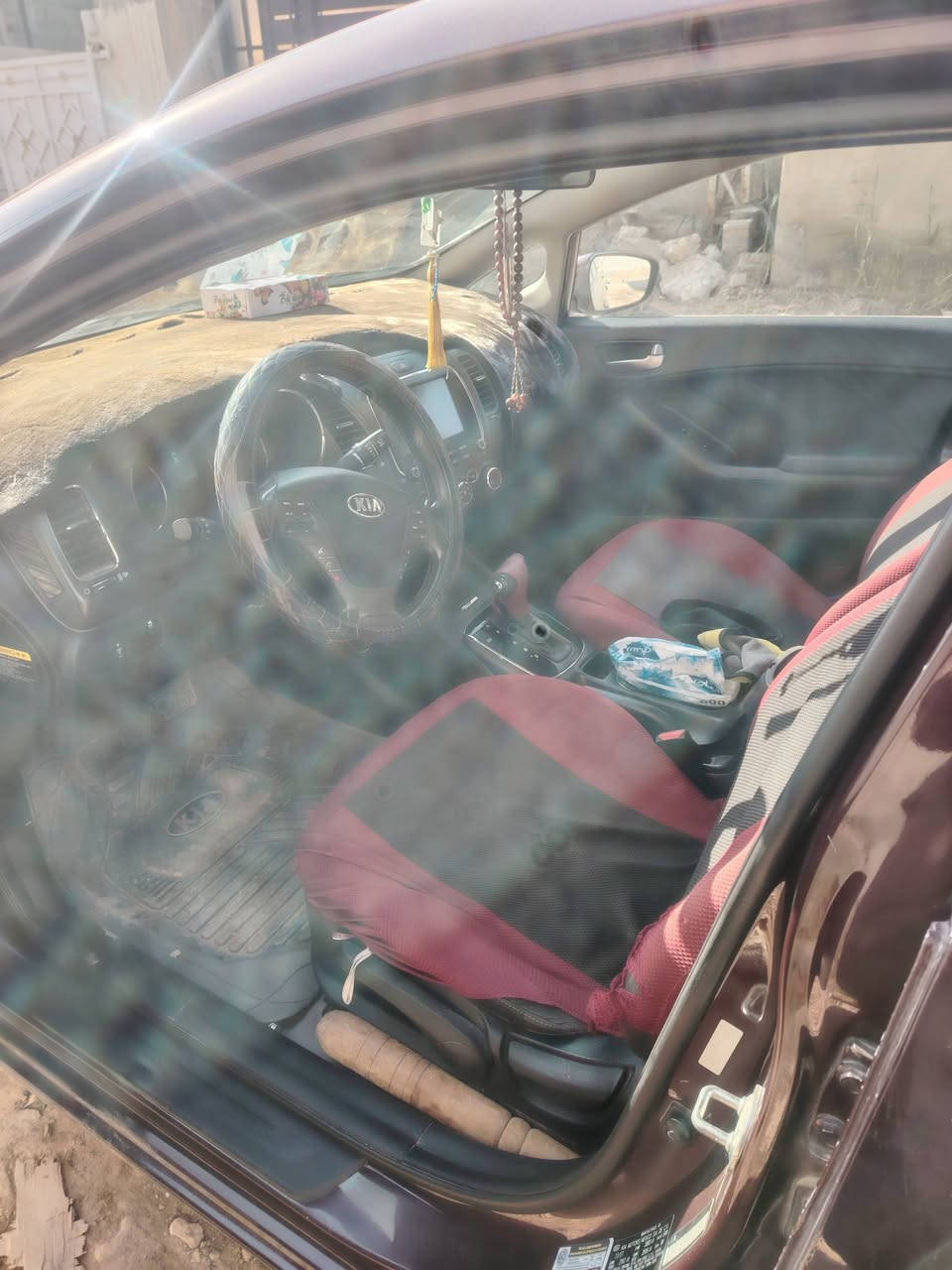 السلام عليكم ورحمة الله وبركاته اخوان فورتي ١٨ ماشيه ٨٢ السياره جديده كولش استخدام شخصي رقم بغداد تحويل ثاني يوم رقم انكليزي ببيه باب الصايق صبغ ولي وره الصايق هم صبغ ولمجاملغ هم صبغ أثر شخوط يعني ٣ قطع بيه للاستفسار الاتصال على ***********
