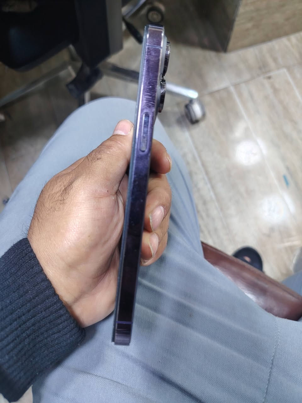 14برو ماكس 
ذاكره 128
بطاريه 79 اصلي
امبدل شاشه فيس إيدي شغال
امبدل ضهر 
موصل الأيسر
***********
سعر 500بي مجال
