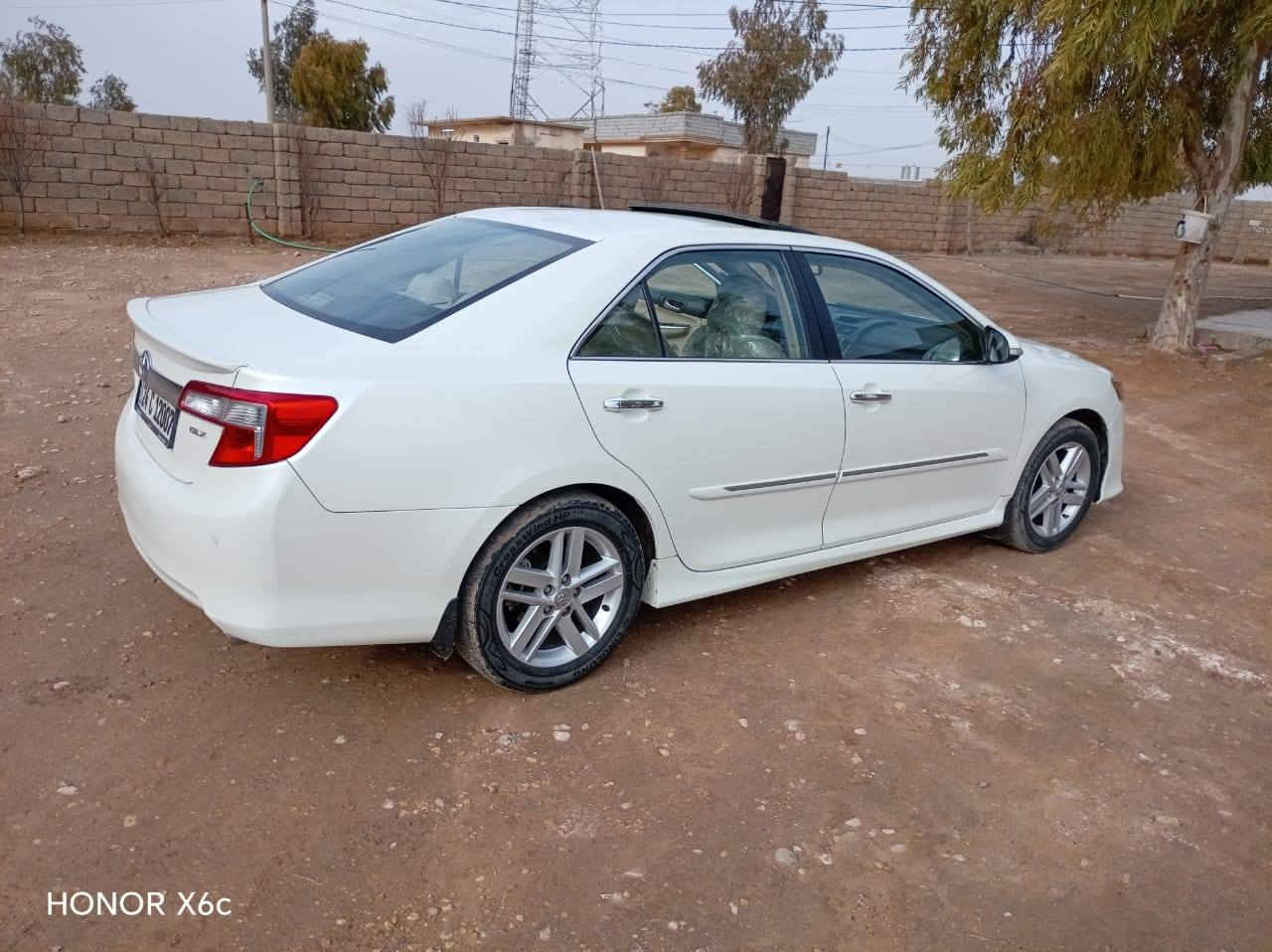 كامري خليجي فول موصفات 2013
للبيع 
كلين بدون ضررر رقم اربيل  
شرط تحويل 
السعر 155
‏‪0774 088 9174‬‏
