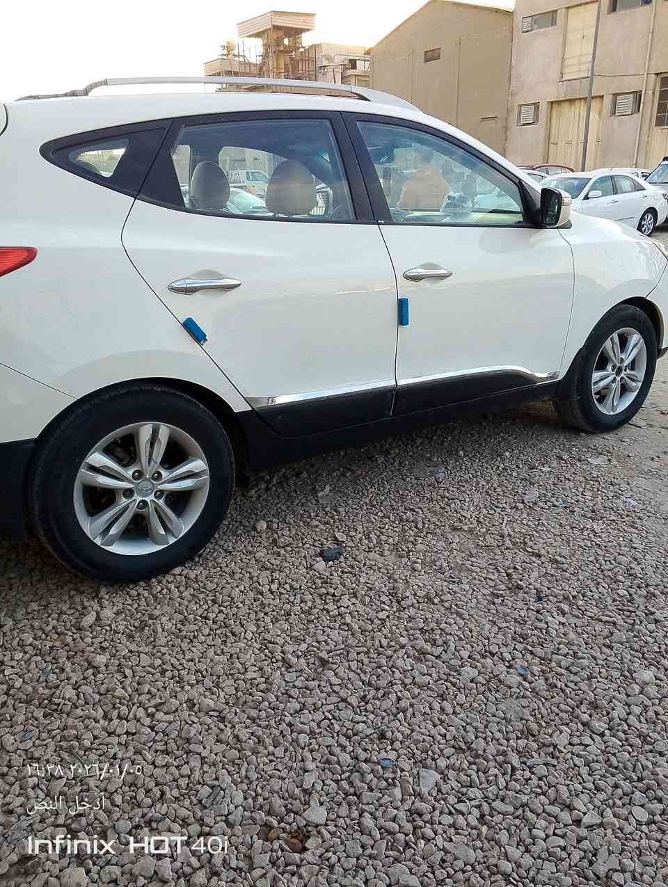 السلام عليكم  توسان للبيع موديل 11 رقم بغداد مكفولة كفالة عامة من الصبغ وتبديل بيها بارد قليل فول مواصفات عدة البصمة تخم تاير جديد منظومة تبريد جديدة باتري جديد كير بلادي كفالة مكينة لاتنقيص ولا تبخير السعر 135 *********** بي واتساب
