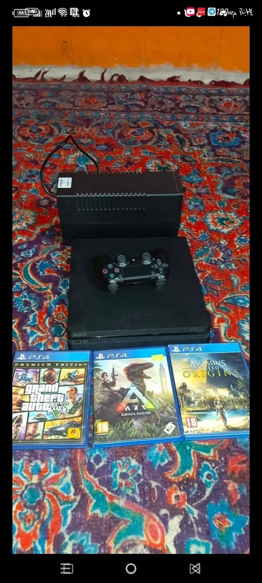 بلي 4سلم واحد تيرة  ما مفتوح 
يوبي اس 850
جيوستك 
3اقراص 
السعر300
متواجد علا فيس
رقم ***********
