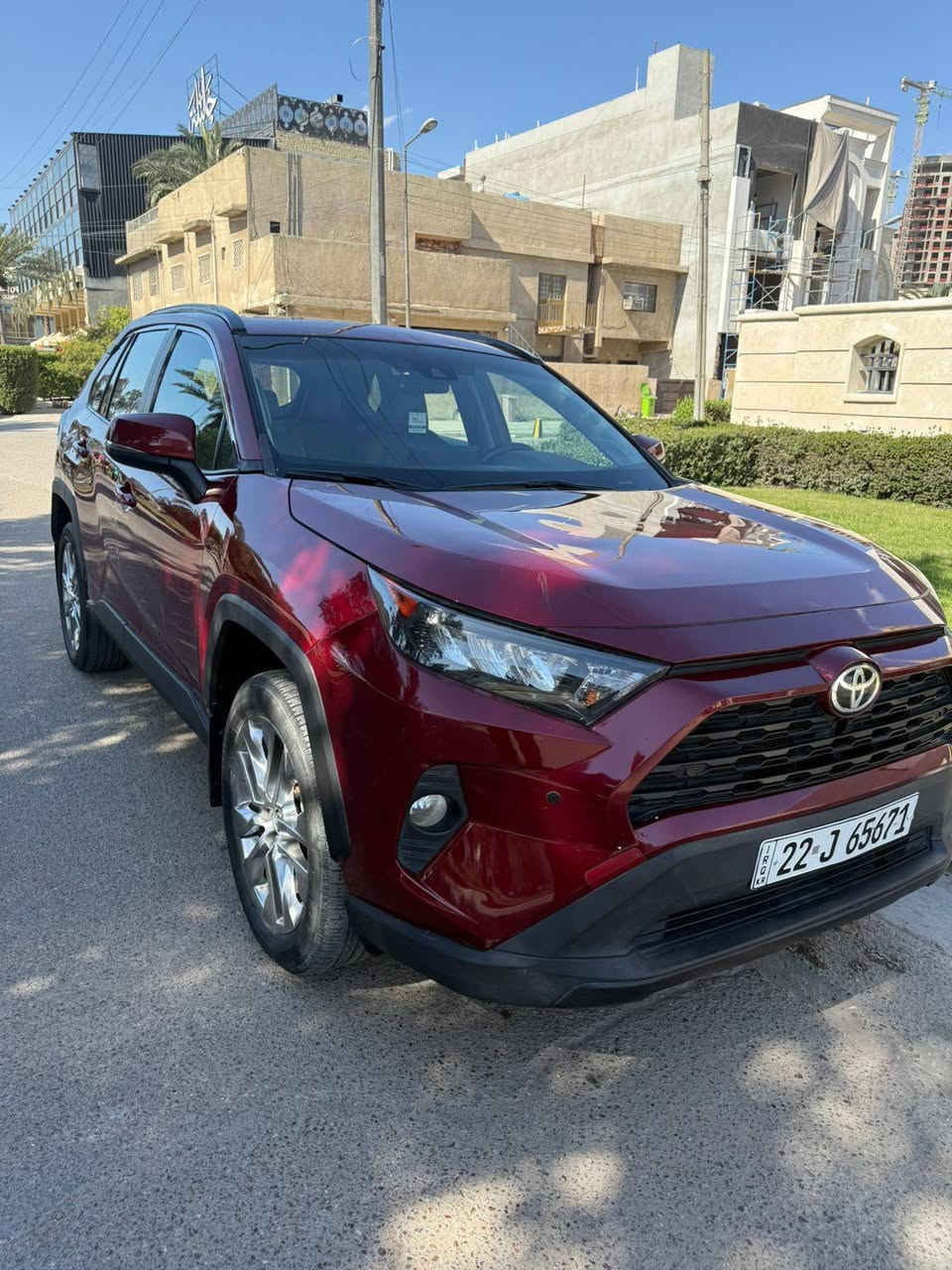 تويتا راف فور 2020
الضررر _ نوس جاملغ صبغ بدون دواخل بدون ارباك
مواصفات _ XLE فولل  _ AWD دبل اكسل _ شاشه تبريد _ كشنات حار _ كسن كاربا _ شاشه كبير كامره _ حساسات _ رادار جانبي _ سلايت _ بصمه _ فوولل موصفات.
ماشيه _ 64الف كيلو متر
مكان _ أربيل
*********** واتساب
*********** واتساب
