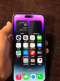 ايفون ١٤ برو ماكس • ذاكره ١٢٨ • بطاريه ١٠٠