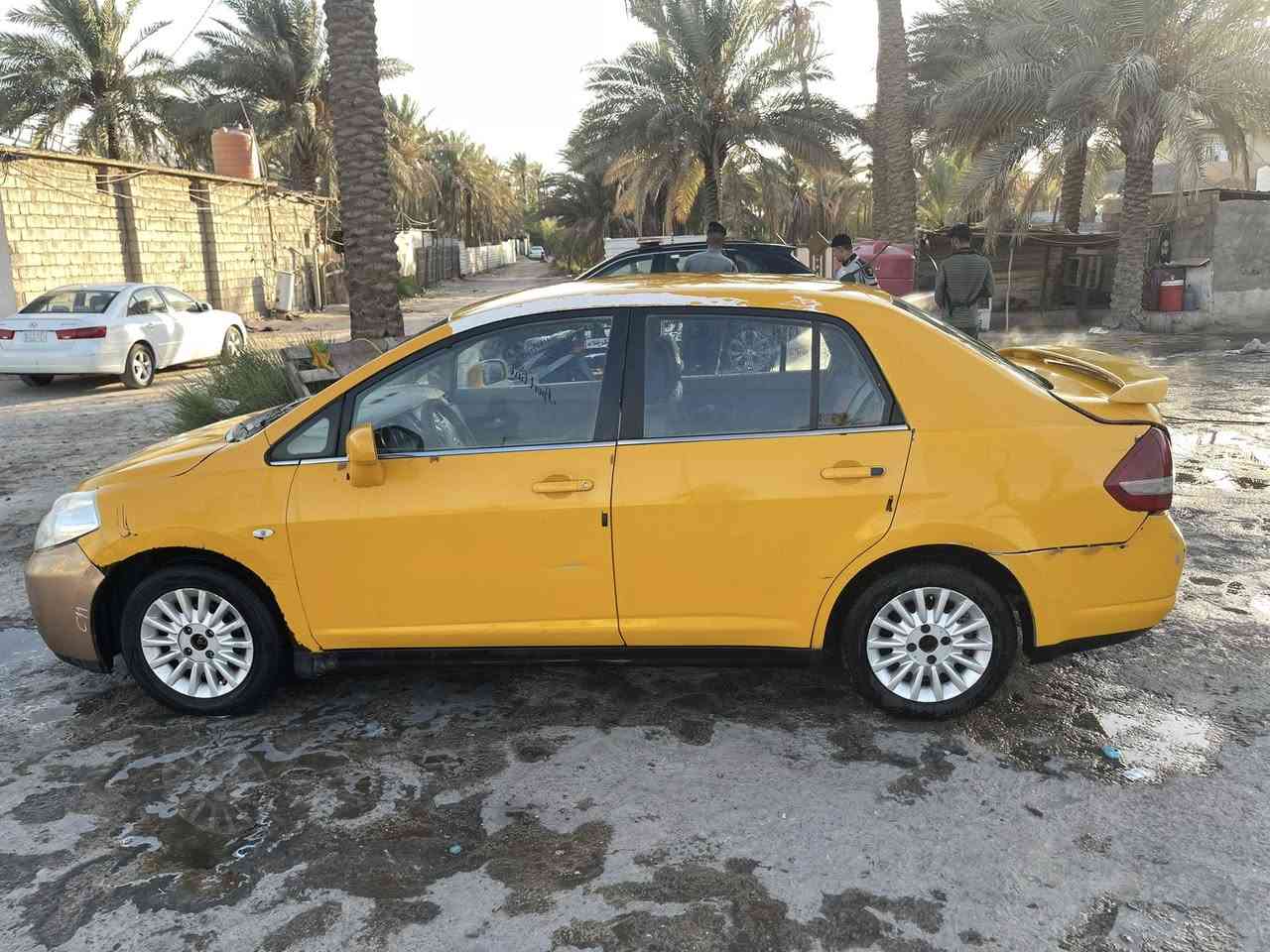 نيسان تيدا مديل ٢٠٠٨
كير مكينه مكفوله 
مصفره هيئه وغرامات 
السياره بسمنه تحويل مباشر 
السياره خير من الله شلعه وعدل 
تدفئه وتبريد ما شاء الله 
الدشبول ما مشتغل بيهة ولا كلوب 
السياره جاهزمن كلشي 
السعر ٥٠ ورقه وبيهة مجال بسيط حك الجيه 

الشراي يتصل وبالخدمه 

***********
