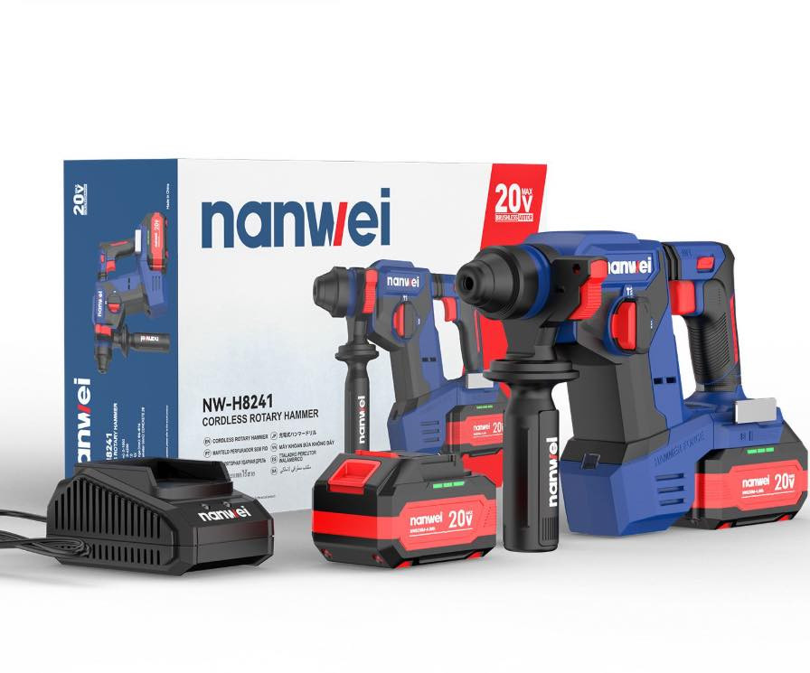 NANWEI new 20v brushless cordless hammer with kickback function SDS-PLUS  4800bpm
If you need, please feel free to contact me.
#nanwei #factory #yiwu #guangzhou #CantonFair #hammerdrill #PowerTools #tool #drilling


**إذا كنت صاحب هذا الإعلان وتريد حذفه لأي سبب، رجاءا أرسل رسالة إلى الدعم الفني**