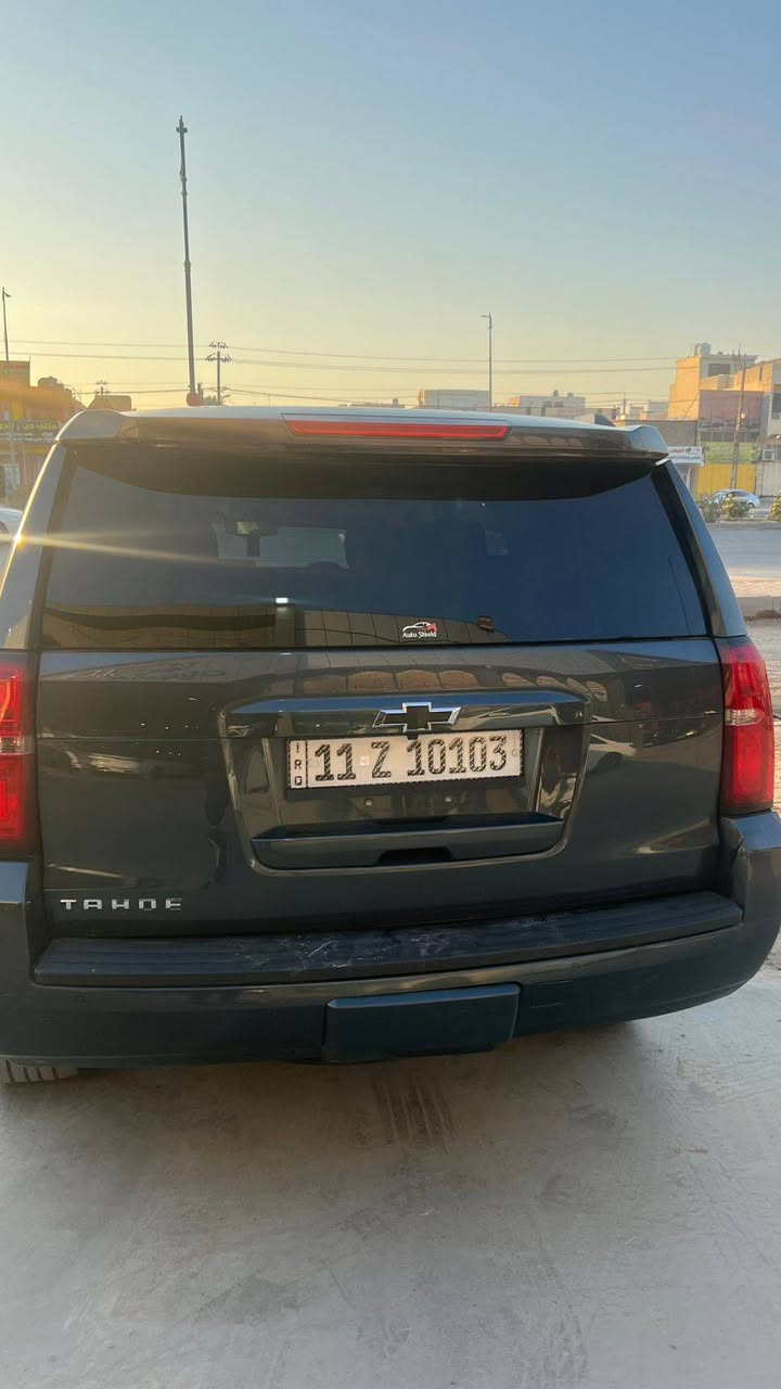 تاهو موديل 2020 لون سلفر للبيع بيهه صفنه بالگير ع البگ مواصفات حلوه بريمير رقم بغداد دولي بأسمي ***********
