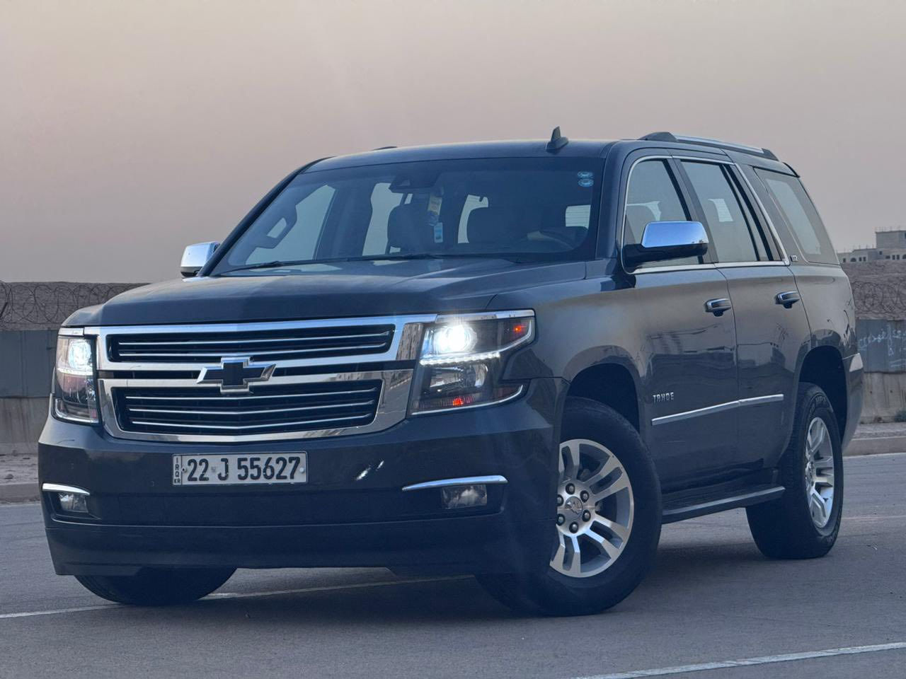 ‎تاهو LT 2018 
ماشيه 65 الف ميل 
‎ المواصفات                       
‎٨سلندر)
‎كراسي جلد 
‎كراسي اثنين كهرباء
‎كراسي خزن(ميموري)
‎كراسي(تدفئة+تبريد)‎
‎رادار
‎سائق آلي
 تنبيه ‎داتا شو DATA SHOW
‎فول تحكم استيرن(
‎استيرن  تدفئة
‎شاشة عرض الاعطال
‎صندوك كهرباء(شفط) السير
‎دبل حساس(امامي+خلفي)
‎پدل كهرباء(تحكم كهربائي بالبريك والبانزين)
‎فور ويل
‎شاشة امامية كبيرة اصلية
‎كامرة خلفية اصلية
‎تشغيل عن بعد
‎قاصة سرية
‎اشارة بالمري
‎مري كهرباء(شفط)
‎#نقطة_عمياء
‎لايت عدسة زنون
‎لد امامي 
حادثه بدايت البنيد وشويه بالجنطه 
بيه كلير قطعتين

مكاني بغداد حي العامل 

***********
