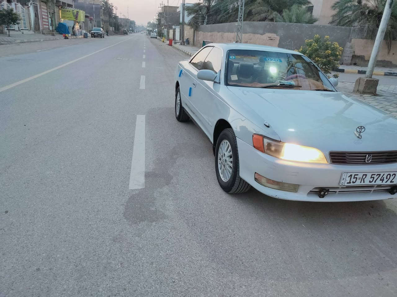 السلام عليكم سياره مارك نفخ موديل 94رقم انبار انكليزي0بسمنه مشرروع وطني سنويه جديده وداخله هزه
مكفولة كفاله عامه عده صبغ احزام فقط كير مكينه حداديه تخم تأير تبريد كلهن كفاله السعر 62
وبيه مجال مكاني واسط الكوت 
***********
