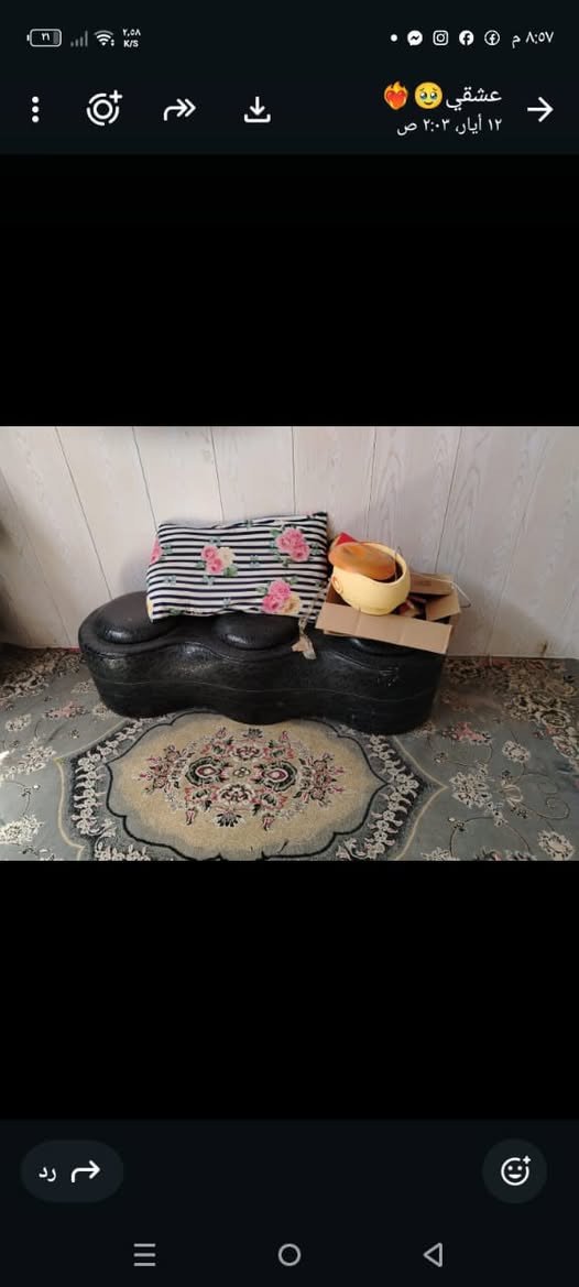 غراض صالون للبيع مغسله و٣ قطع من هذني الكراسي مال حلاق


**إذا كنت صاحب هذا الإعلان وتريد حذفه لأي سبب، رجاءا أرسل رسالة إلى الدعم الفني**