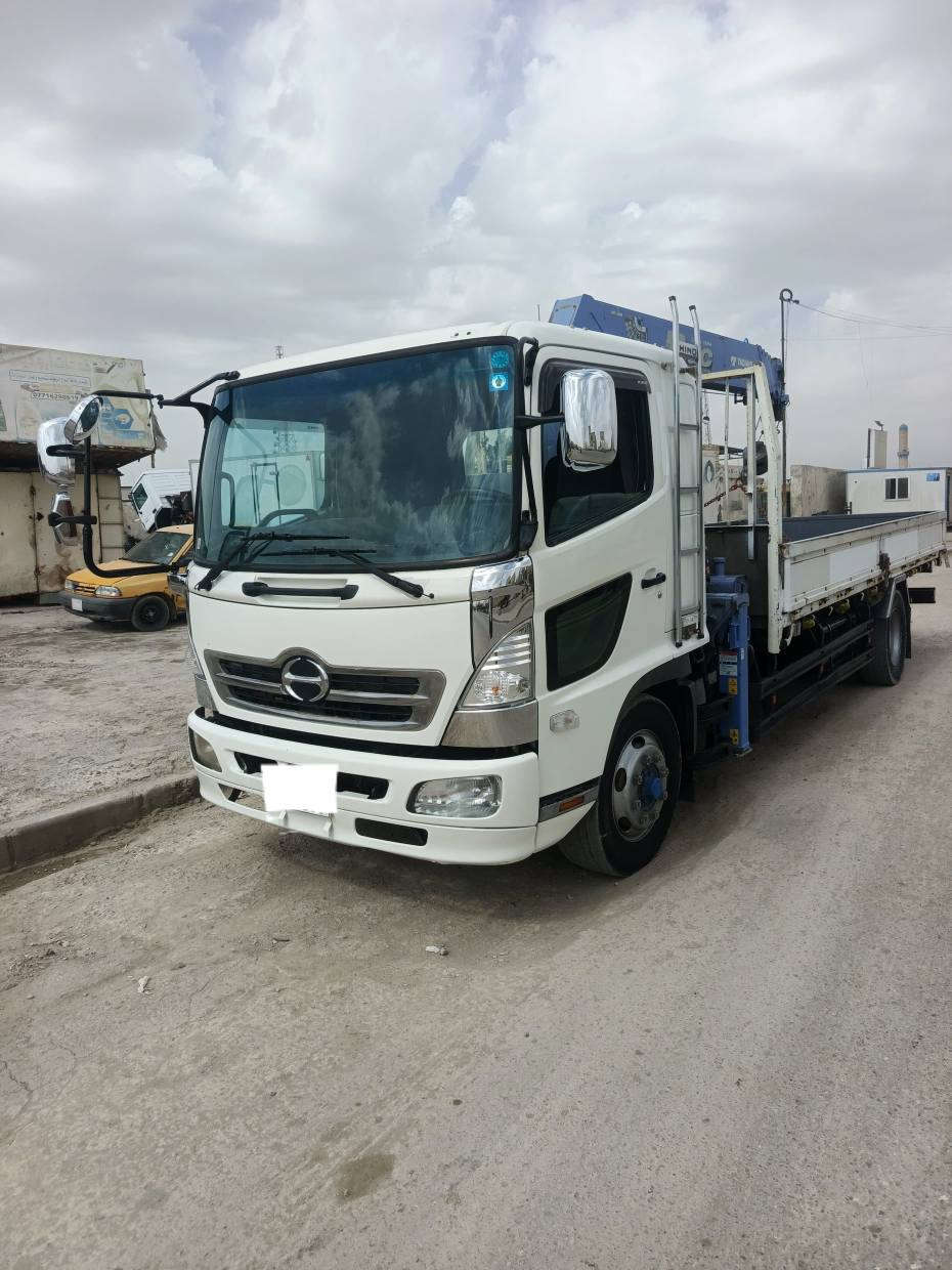 سلام عليكم
هينو شيطان كرين راك 4 اسلايت مخالف 4 أرجل كفاله عامه
 محرك 5 سلندر سوبر 
السعر 395$ 
***********
***********
