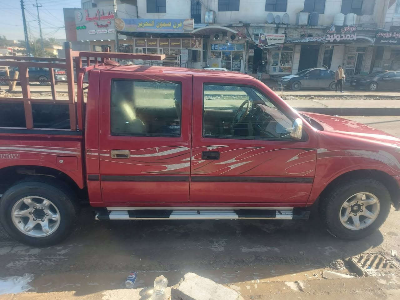 السلام عليكم بيكم كنو 2009 اوتوماتيك رقم انكليزي بغداد سيارة خير من الله السعر 55 وبيها مجال المكان ديالى بعقوبه الاستفسار ***********
