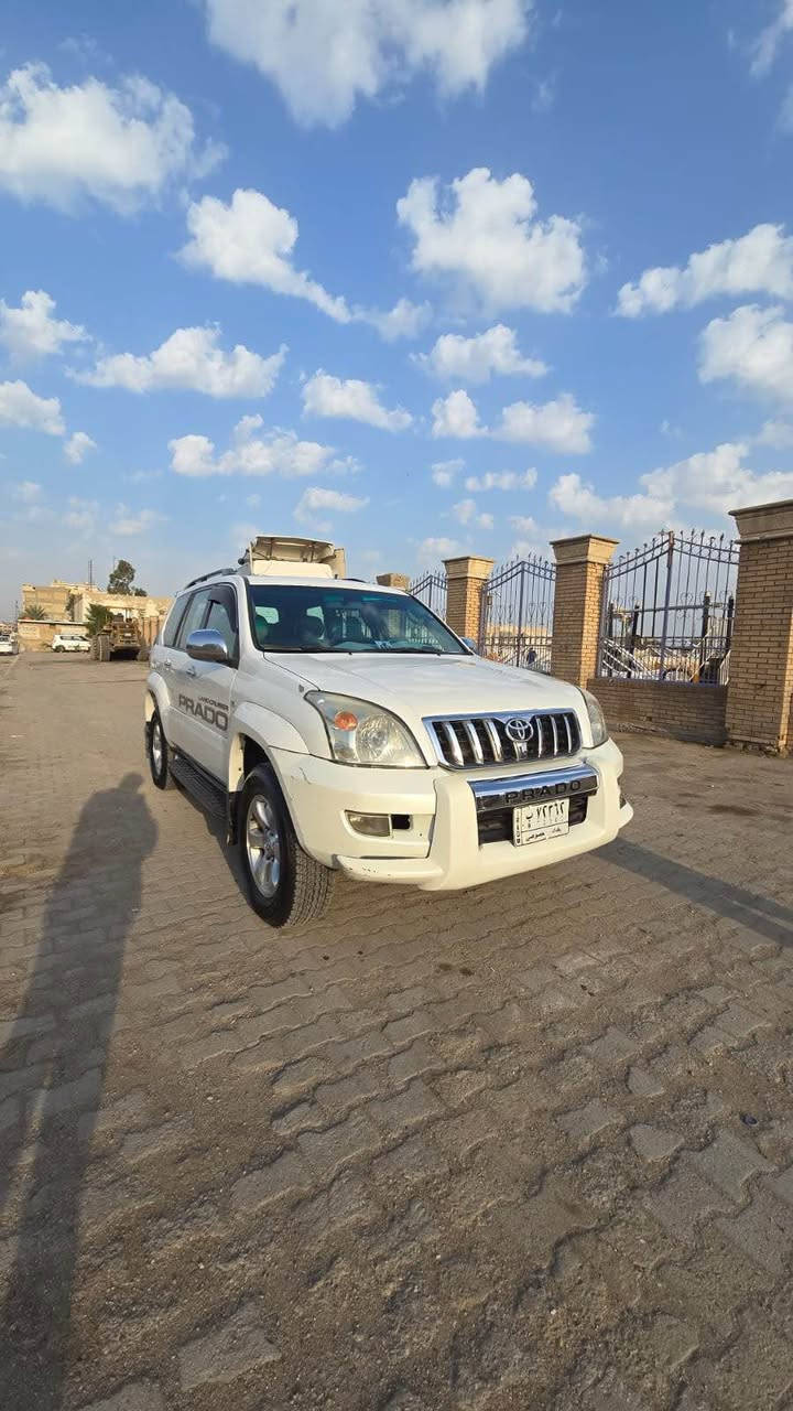 بسم الله الرحمن الرحيم 

السلام عليكم… 

برادو موديل 2008 وارد خليجي 

كفاله عامه عدا جاملغ السايق مصبوغ فقط 

وبيها تكشير بلادي يعني معروف البرادو بل تكشير مال صبغ 

مواصفاتها
VX 
6 سلندر 4000 سي سي
بانوراما 
تظليل شفاف عازل للحرارة كل جام السيارة
عزل ابواب صوت وحرارة واهتزاز روسي شرکة STP الغنية عن التعريف
شاشة لكزز 
بصمة
السياره بس محسن تفويلها ادامه عليها جديده 
تخم تاير برجستون ياباني 
حداديه جديده 
دهن كير جديد 
مابيها لا خرخشه بل دواخل ولا اي صوت 
وضايفلها شاشه لكزز 
دوشمه 
ارضيه جلد 
بصمه تشغيل هي بلادي سويج تجي
السياره نظيفه 

ما ملعوب بل عداد ولا مفتوح اصلاً وكلوب وصوت ال120 شغال 

ماشيه حقيقي 226كم 

وتجي وتكلب وتشوف وسونار بيها هم 

مكاني بغداد حي اور شارع ابو عبير 

اي استفسار تفاصيل اتصل 

***********

ابو جعفر 

السعر 160 قابل للتفاوض 

والسياره هواي تفاصيل بيها يعني وجاهزه من كلشي 

رقم بغداد تحويل ثاني يوم 

بس الجناي يعرف قيمتها مو شراي لا تعبني ولا تتصل رجاءاً بغداد, العراق
