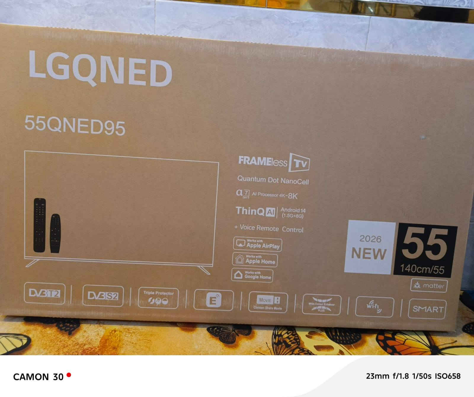 عندي شاشه حجم ٥٥ بالكارتون ما مفتوحه إل جي دبل ريمونت وماوس ناطق وستلايت داخلي وفول مواصفات والسعر بدون عمله ٣٢٥ ألف للعلم ب٥٥٠ بالمحلات عاملو وشوفو ***********
