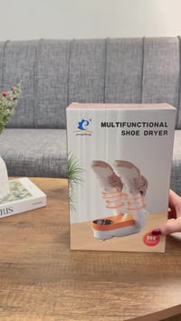 مجفف أحذية • تنشيف 360° • مؤقت ذكي