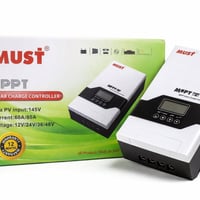 منظم شحن شمسي • MPPT ٨٠ أمبير • ١٤٥ فولت